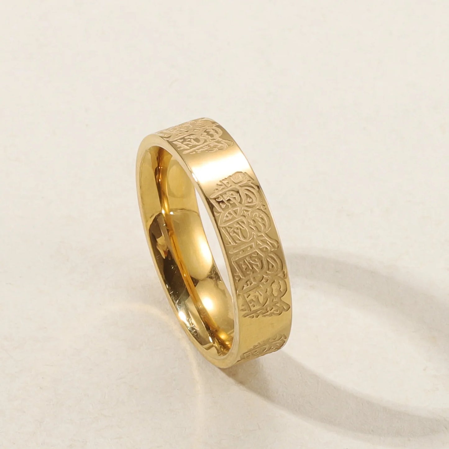 Arabic Calligraphy Ring - Gold/ Silver