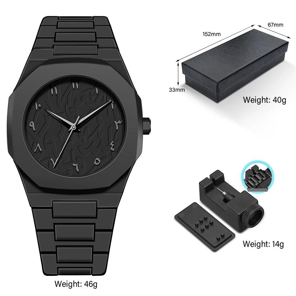 Arabic Dial Quartz Watch - DIFFERENT VARIANTS AVAILABLE
