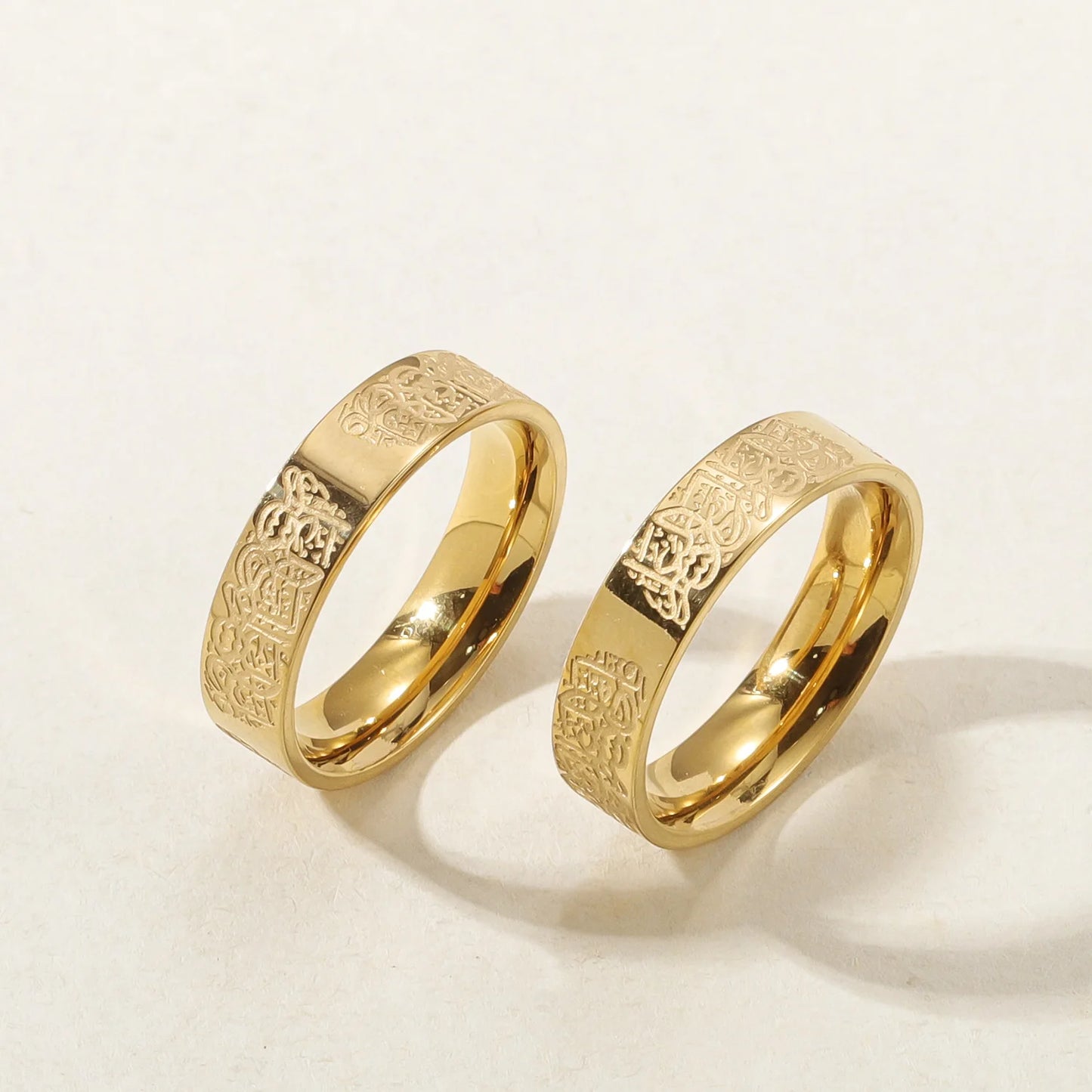 Arabic Calligraphy Ring - Gold/ Silver