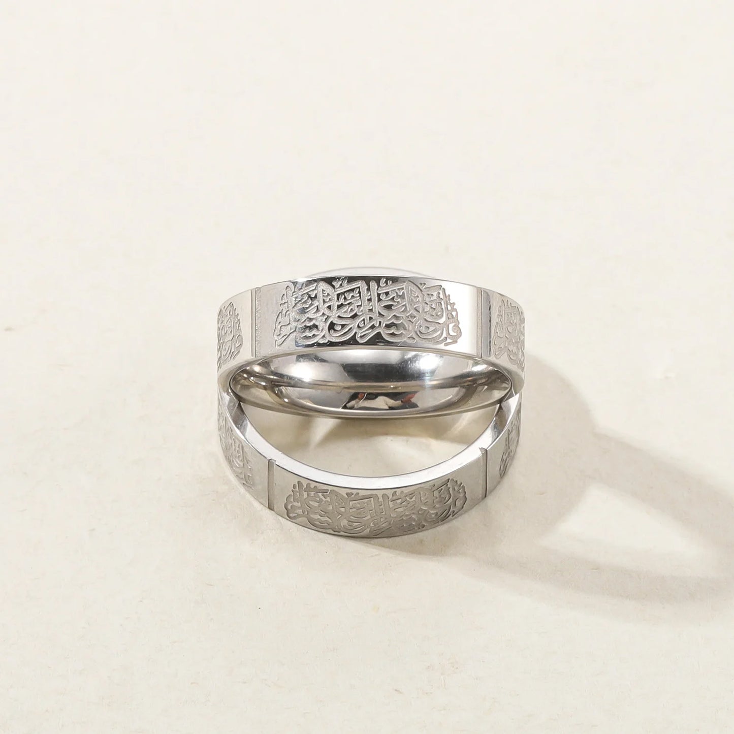 Arabic Calligraphy Ring - Gold/ Silver