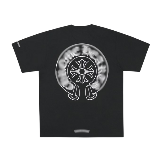 Black T-Shirt 'CHROME'